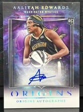 2024 Panini Origins WNBA Origins Autographs Aaliyah Edwards #OA-AEW