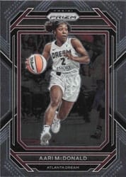 2023 Panini Prizm WNBA Base Set Aari McDonald #5