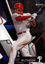 2018 Finest Base Set Aaron Altherr #106 card