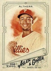 2018 Topps Allen & Ginter Base Set Aaron Altherr #227 card