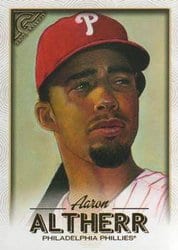 2018 Topps Gallery Base Set Aaron Altherr #52 card
