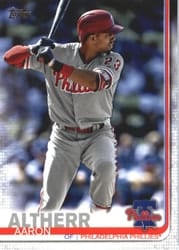 2019 Topps Base Set Aaron Altherr #534 card