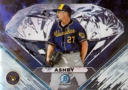 2020 Bowman Draft Applied Pressure Aaron Ashby #AP-AA card