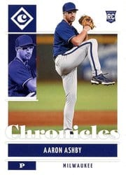 2022 Panini Chronicles Base Set Aaron Ashby #12 card