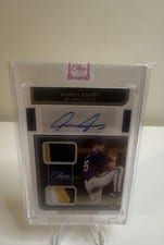 2022 Panini Three and Two Rookie Dual Jersey Autographs Aaron Ashby #RDJA-AA