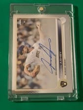 2022 Topps Chrome Rookie Autographs Aaron Ashby #RA-AA