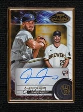 2022 Topps Gold Label Framed Autographs Aaron Ashby #FA-AA