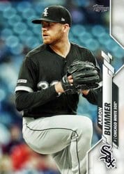 2020 Topps Update Base Set Aaron Bummer #U-12 card