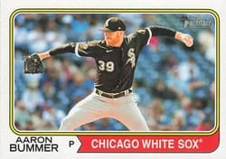2023 Topps Heritage Base Set Aaron Bummer #410 card