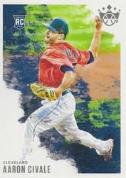 2020 Panini Diamond Kings Base Set Aaron Civale #88 card