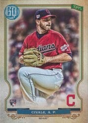 2020 Topps Gypsy Queen Base Set Aaron Civale #232 card