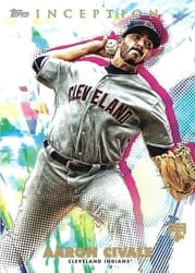 2020 Topps Inception Base Set Aaron Civale #20 card