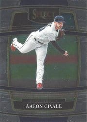 2022 Panini Select Base Set Aaron Civale #78 card