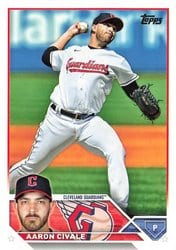 2023 Topps Base Set Aaron Civale #433 card