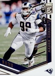 2018 Donruss Elite Base Set Aaron Donald #19 card
