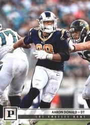 2018 Panini Base Set Aaron Donald #155 card