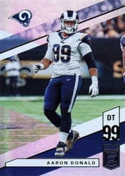 2019 Donruss Elite Base Set Aaron Donald #41 card