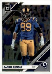 2019 Donruss Optic Base Set Aaron Donald #55 card