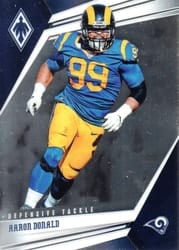 2019 Panini Phoenix Base Set Aaron Donald #100 card