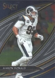 2019 Panini Select Base Set Aaron Donald #240 card