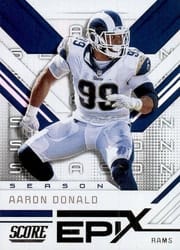 2019 Score Epix Season Aaron Donald #ES-6 card
