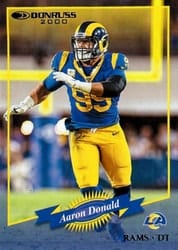 2020 Donruss Retro 2000 Aaron Donald #R2K-AD card
