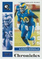 2020 Panini Chronicles Base Set Aaron Donald #58 card