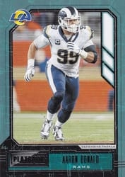 2020 Panini Playbook Base Set Aaron Donald #92 card