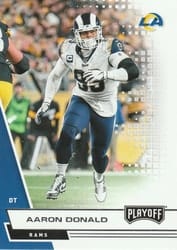 2020 Panini Playoff Base Set Aaron Donald #118 card