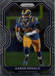 2020 Panini Prizm Base Set Aaron Donald #277 card