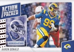 2020 Panini Rookies & Stars Action Packed Aaron Donald #4 card