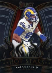 2020 Panini Select Hot Stars Aaron Donald #HS6 card
