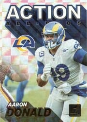 2021 Donruss Action All-Pros Aaron Donald #AP13 card