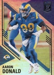 2021 Donruss Elite Base Set Aaron Donald #50 card