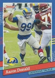 2021 Donruss Retro 1991 Aaron Donald #91-2 card