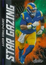 2021 Panini Absolute Star Gazing Aaron Donald #17 card