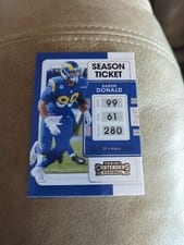 2021 Panini Contenders Aaron Donald #56 card