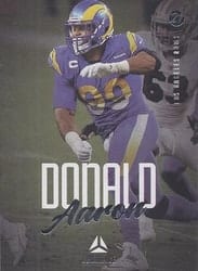 2021 Panini Luminance Base Set Aaron Donald #57 card