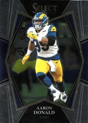 2021 Panini Select Base Set Aaron Donald #120 card
