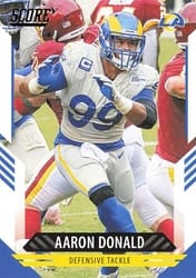 2021 Score Base Set Aaron Donald #255 card