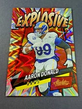 2022 Panini Absolute Explosive Aaron Donald #E34