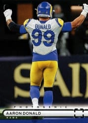 2022 Panini Chronicles Photogenic Aaron Donald #PH-15 card