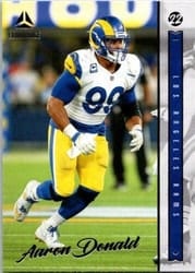 2022 Panini Luminance Base Set Aaron Donald #39 card
