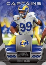 2022 Panini Playbook Captains Aaron Donald #C-4 card