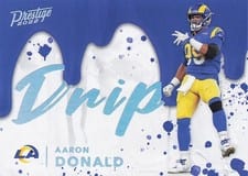 2022 Panini Prestige NFL Drip Aaron Donald #ND-29 card