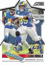 2023 Score The Franchise Aaron Donald #18 card
