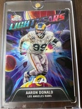 2025 Topps Cosmic Chrome Light Years Aaron Donald #LY-15 card