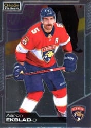 2020-21 O-Pee-Chee Platinum Base Set Aaron Ekblad #86 card