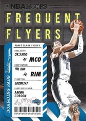 2020-21 Hoops Frequent Flyers Aaron Gordon #1 card