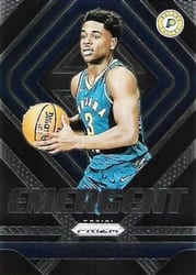 2018-19 Panini Prizm Emergent Aaron Holiday #23 card
